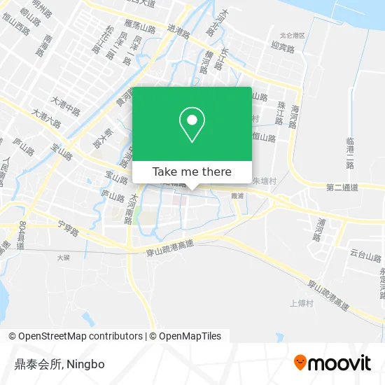 鼎泰会所 map