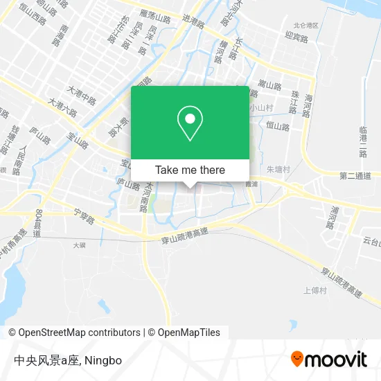中央风景a座 map