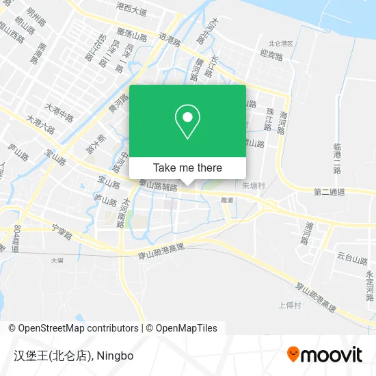 汉堡王(北仑店) map
