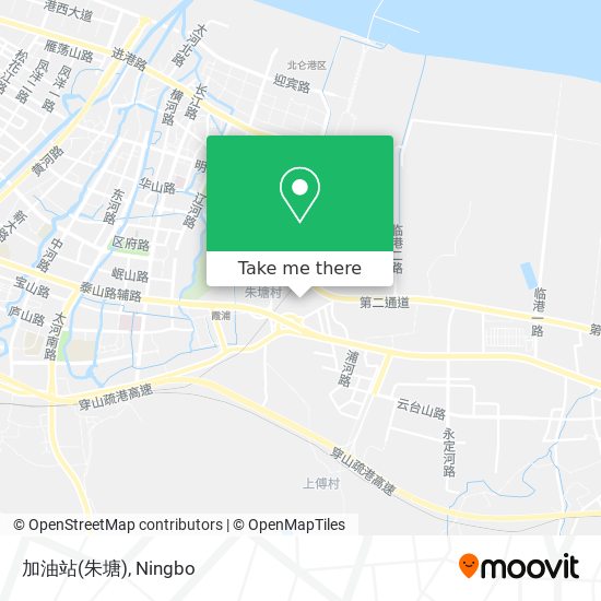 加油站(朱塘) map