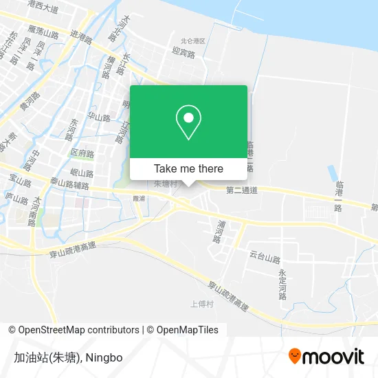 加油站(朱塘) map