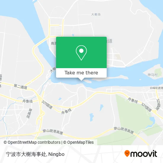 宁波市大榭海事处 map