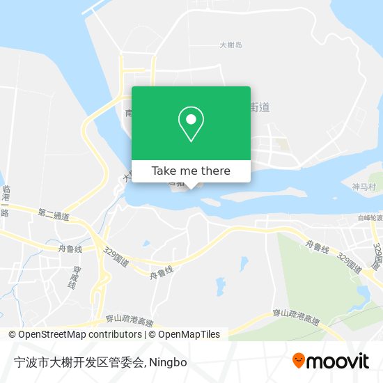 宁波市大榭开发区管委会 map
