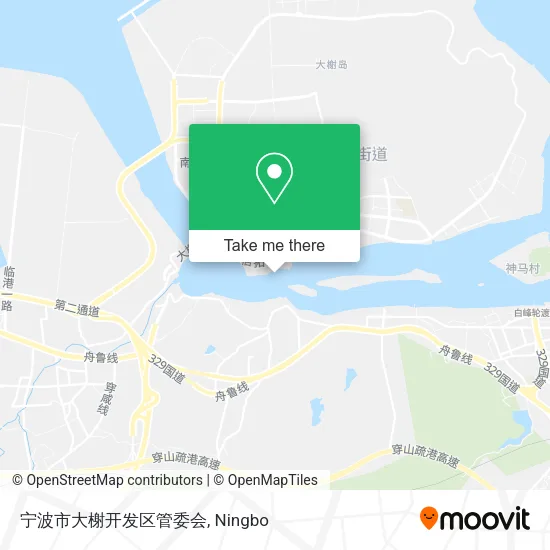 宁波市大榭开发区管委会 map