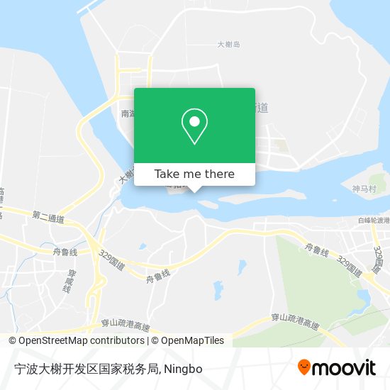 宁波大榭开发区国家税务局 map
