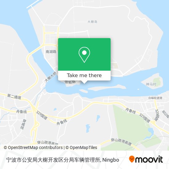 宁波市公安局大榭开发区分局车辆管理所 map