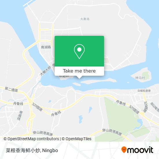 菜根香海鲜小炒 map