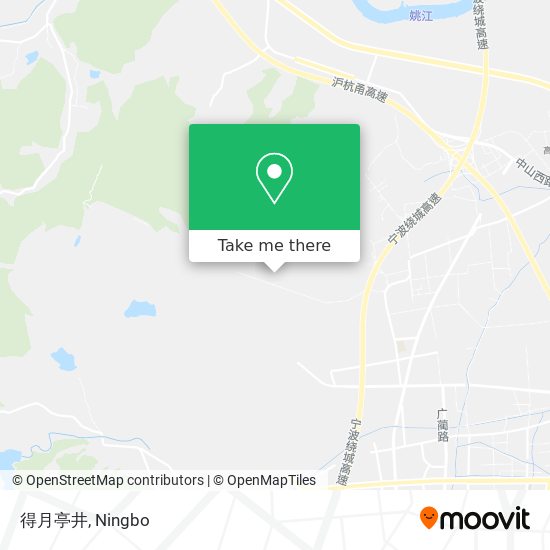得月亭井 map