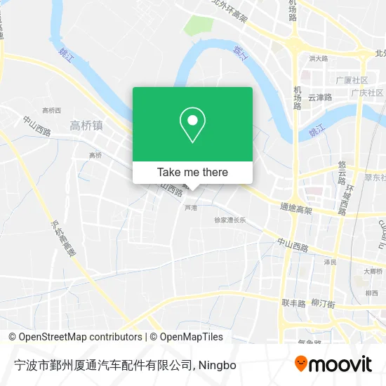 宁波市鄞州厦通汽车配件有限公司 map