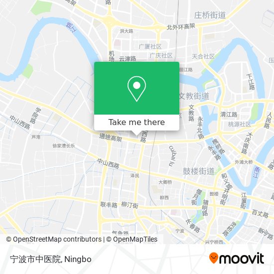 宁波市中医院 map