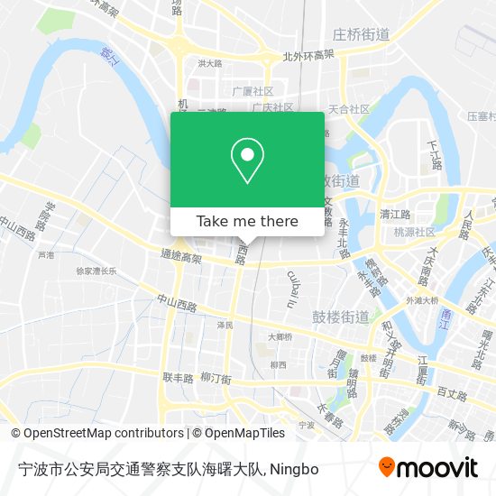 宁波市公安局交通警察支队海曙大队 map