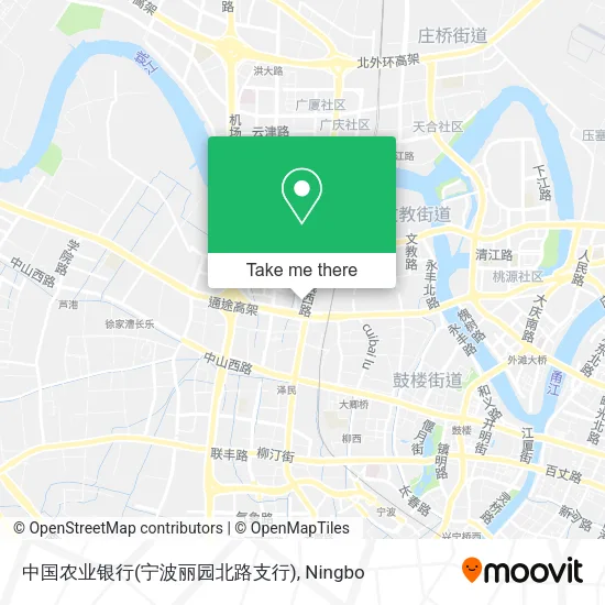 中国农业银行(宁波丽园北路支行) map