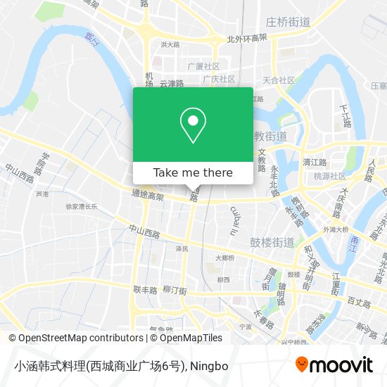 小涵韩式料理(西城商业广场6号) map