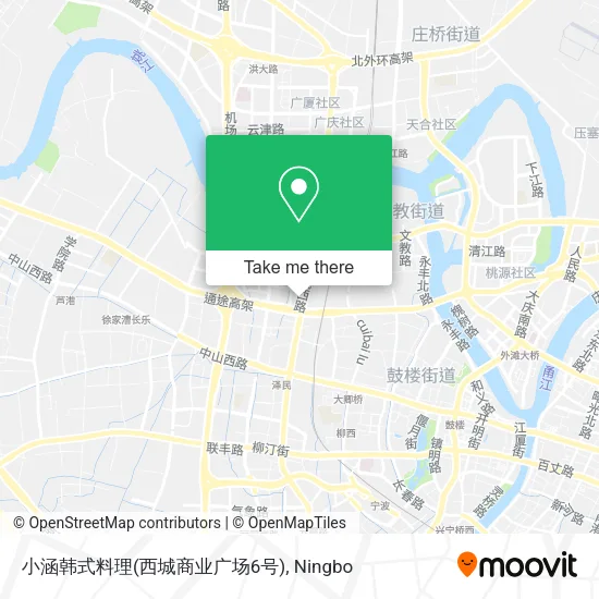 小涵韩式料理(西城商业广场6号) map