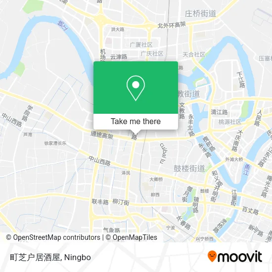 町芝户居酒屋 map