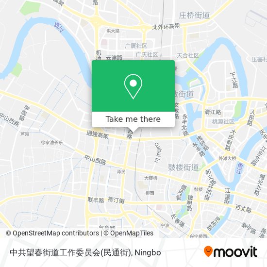 中共望春街道工作委员会(民通街) map