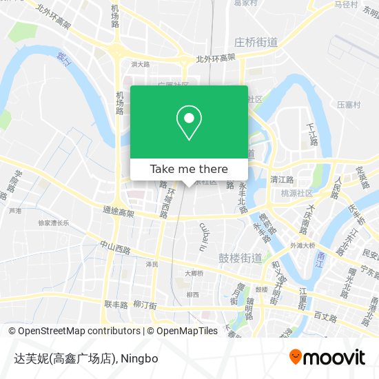 达芙妮(高鑫广场店) map