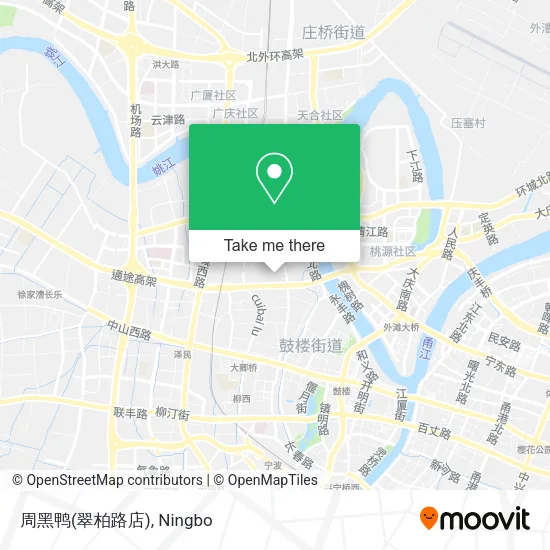 周黑鸭(翠柏路店) map