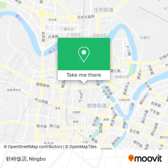 虾峙饭店 map