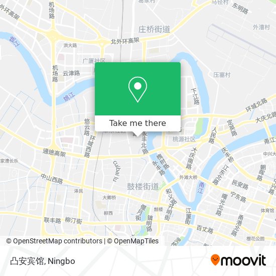 凸安宾馆 map