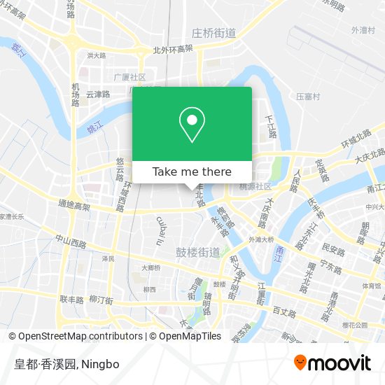 皇都·香溪园 map