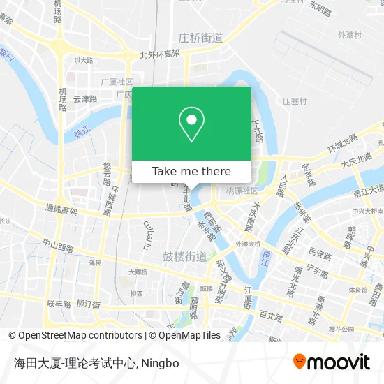 海田大厦-理论考试中心 map