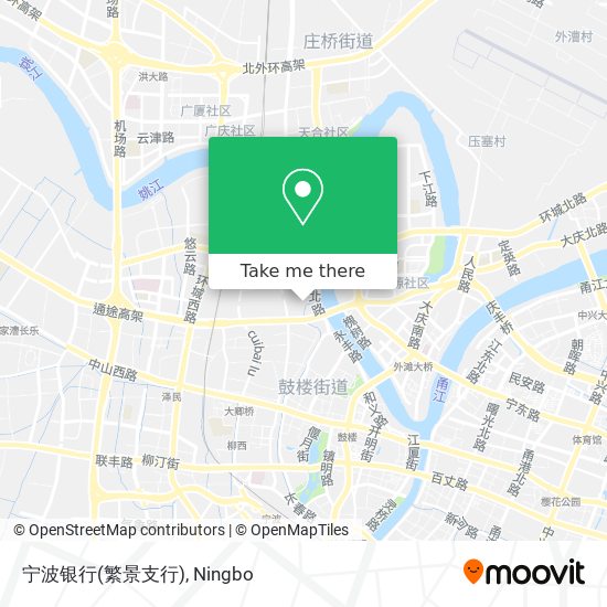 宁波银行(繁景支行) map