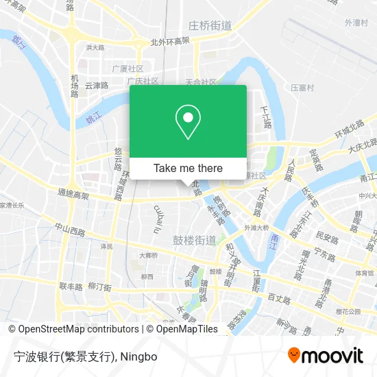 宁波银行(繁景支行) map