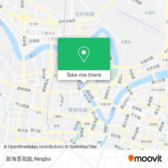新海景花园 map