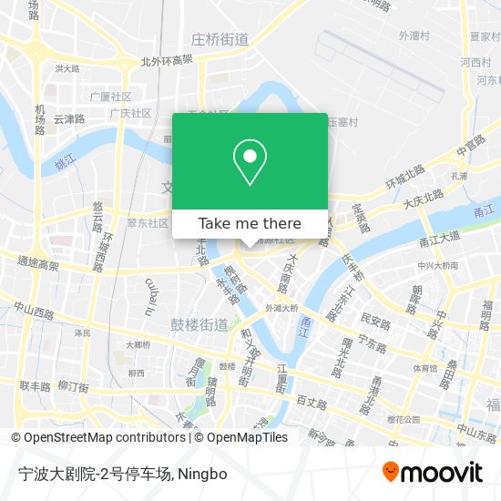 宁波大剧院-2号停车场 map