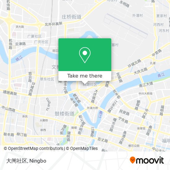 大闸社区 map