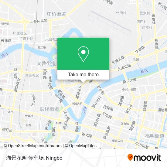 湖景花园-停车场 map