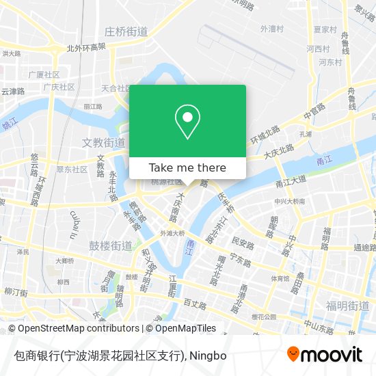 包商银行(宁波湖景花园社区支行) map