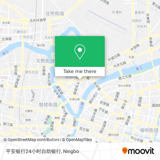 平安银行24小时自助银行 map