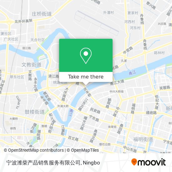 宁波潍柴产品销售服务有限公司 map