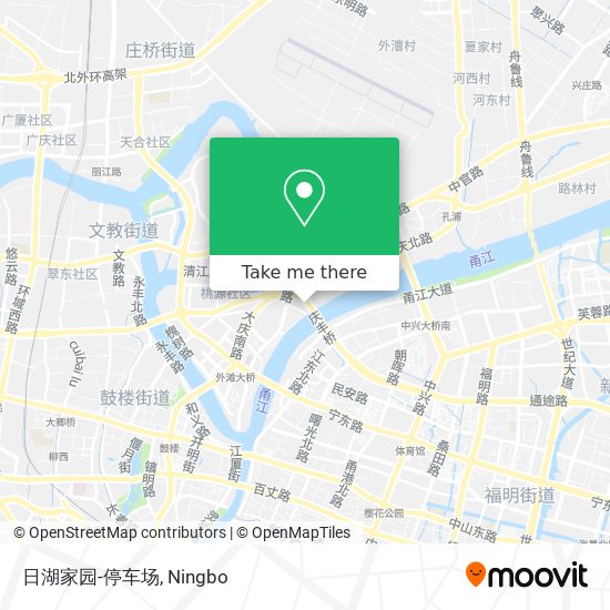 日湖家园-停车场 map