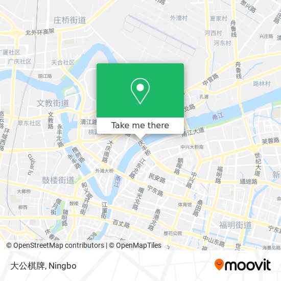 大公棋牌 map