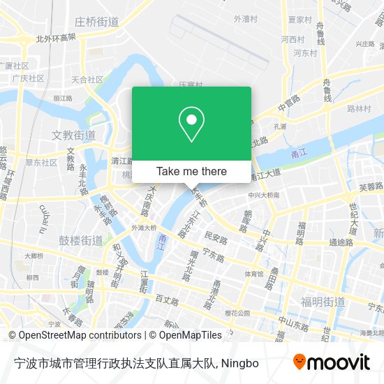 宁波市城市管理行政执法支队直属大队 map