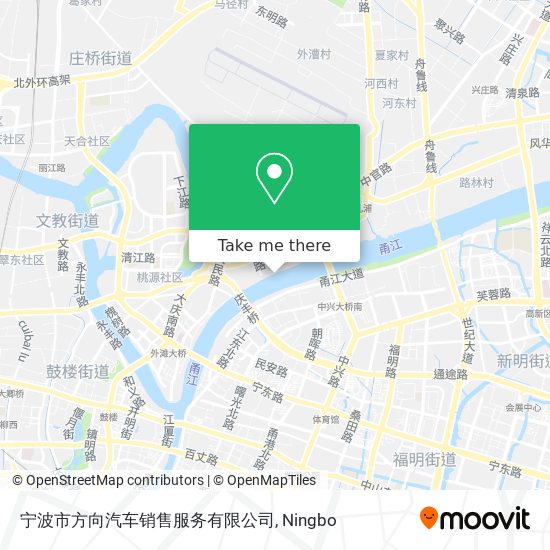 宁波市方向汽车销售服务有限公司 map