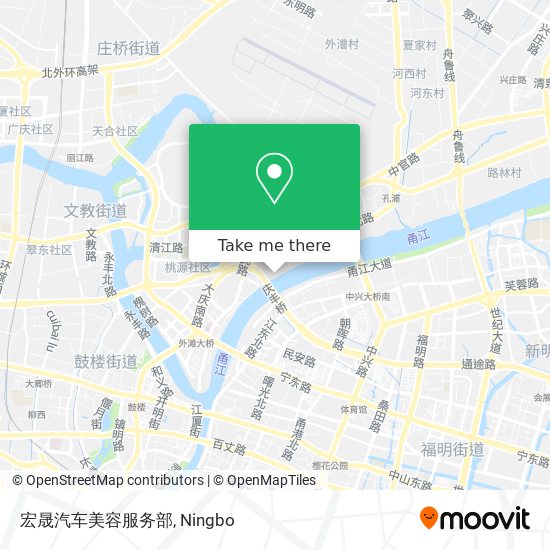宏晟汽车美容服务部 map