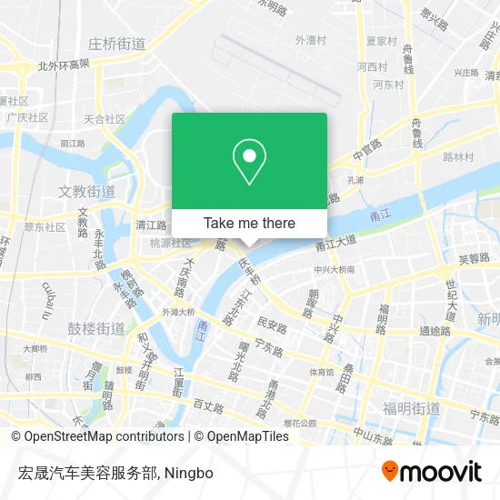 宏晟汽车美容服务部 map