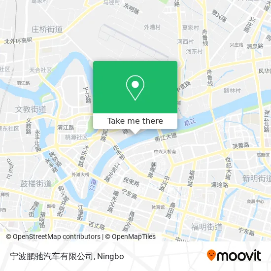 宁波鹏驰汽车有限公司 map