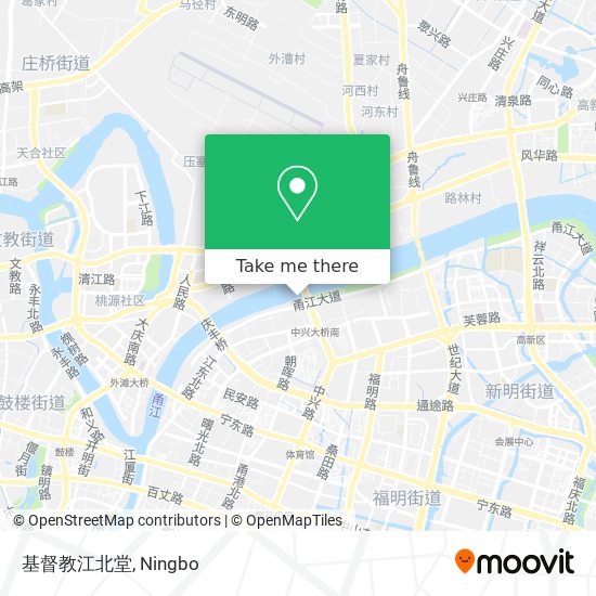 基督教江北堂 map