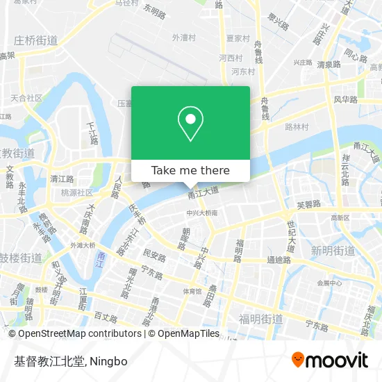 基督教江北堂 map