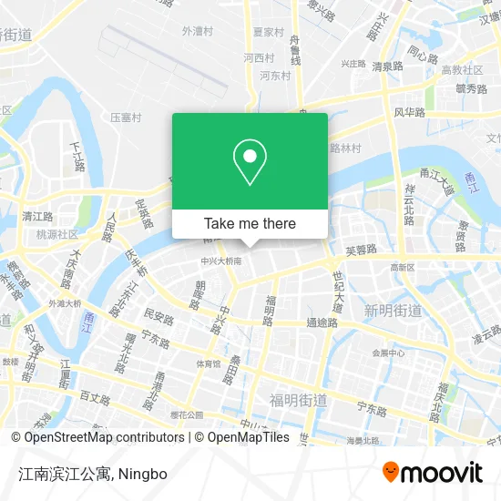 江南滨江公寓 map