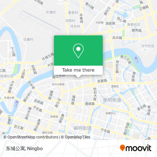 东城公寓 map