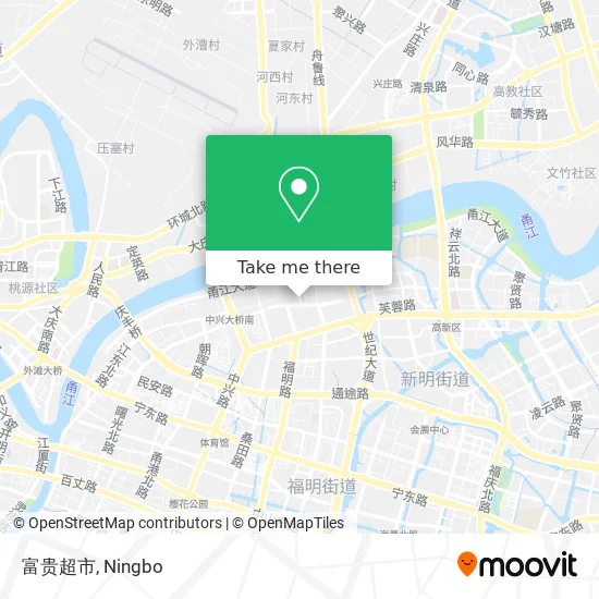 富贵超市 map