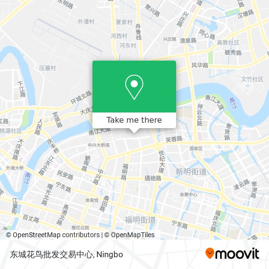 东城花鸟批发交易中心 map