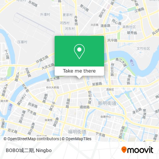 BOBO城二期 map