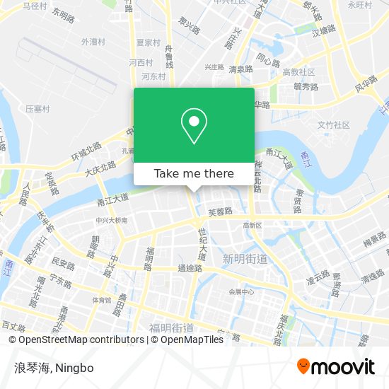 浪琴海 map